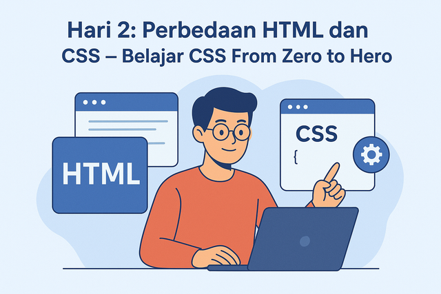 Perbedaan HTML dan CSS – Belajar CSS From Zero to Hero